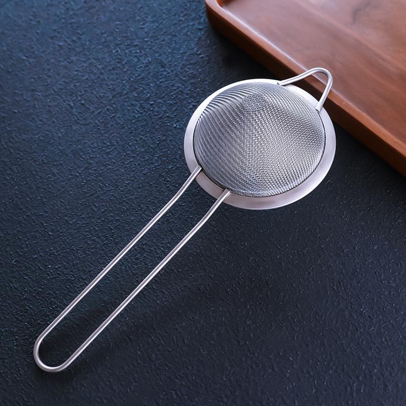 304 Stainless Steel Filter Screen, Ice Filter, Cocktail Making Tool, Sun Drying Net Double Strainer