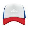 Mountain Range Printed Adjustable Baseball Cap Classic Snapback Dad Hat Breathable Mesh Hat Golf Fishing Outdoor Sun Cap