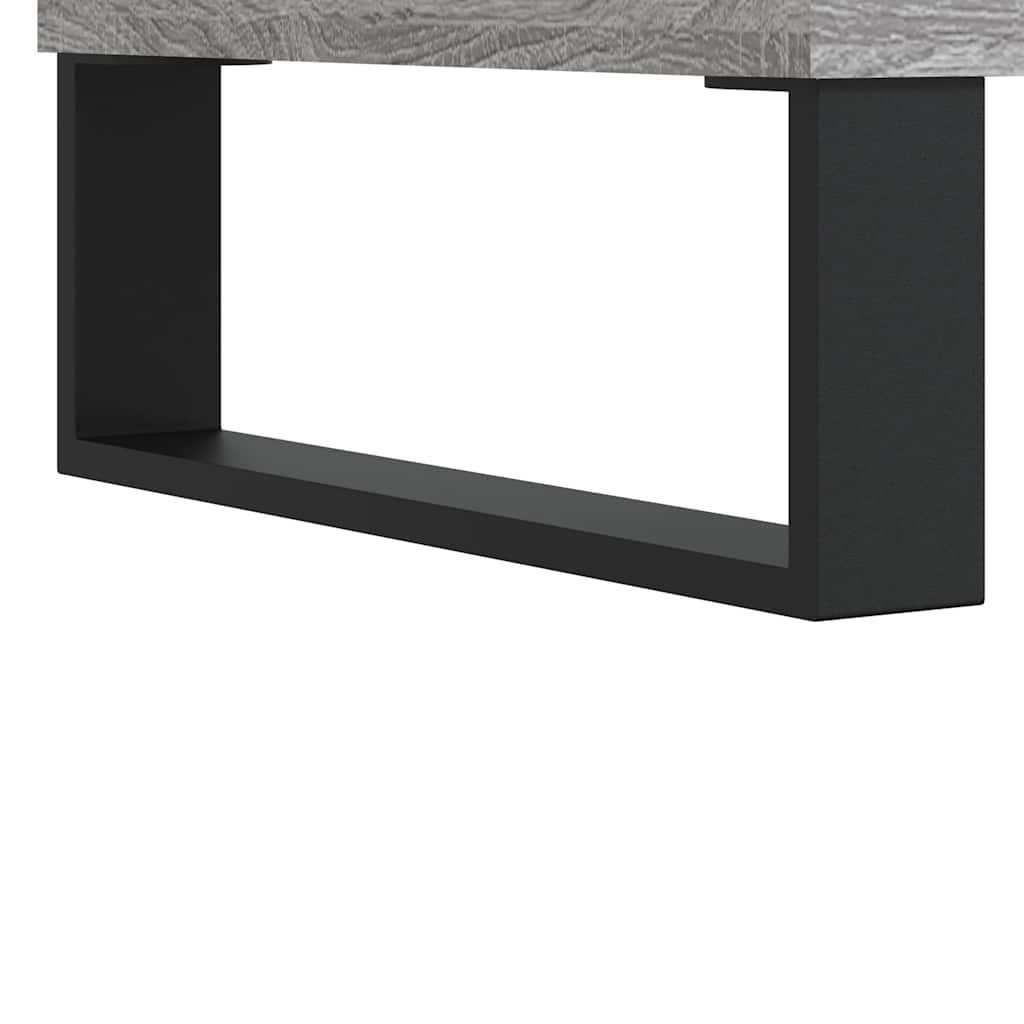 Coffee Table Gray Sonoma 60 x 50 x 40 cm Particleboard