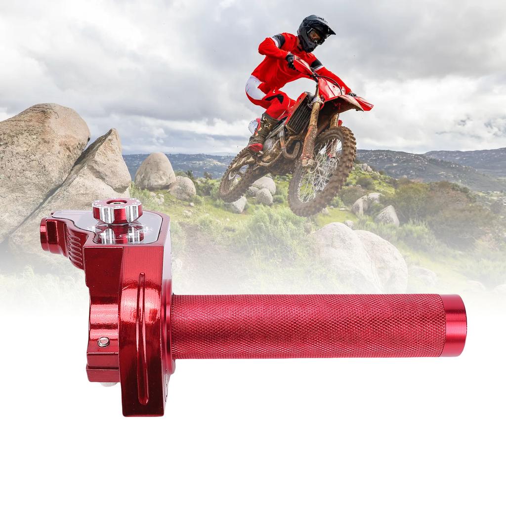 Motorrad Gasgriff 7Celsius8in 22mm CNC Aluminiumlegierung Schnell mit Gaszug Ersatz für KLX CR CRF EXC XR CRF50 CRF230 50 110 1