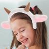 [OATIPHO] 2-Piece Claw Headband, Goat Horn Headband, Sheep Ear Cosplay Prop, Plush Sheep Headband, Party Sheep Ear Hair Decoration, Role-Playing