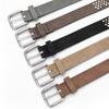 Luxury Design Business Waist Belt Retro Punk Waistband Suede Rivet Belt  Paired with Skirts Jeans