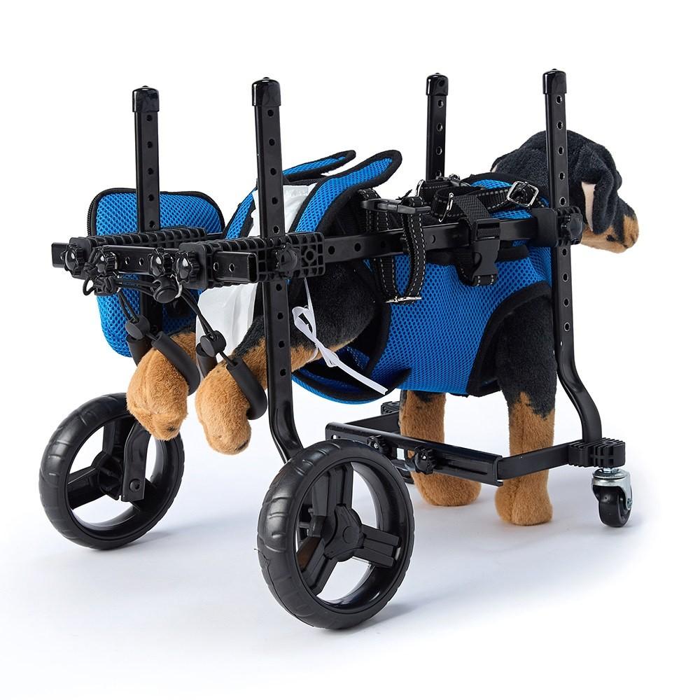Adjustable Pet Wheelchair Rear Leg Support Cat Mobility Aids Pet Disability Car Outdoor Walking