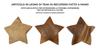 Bintang Sculpture Teak Cm Ø 19X5