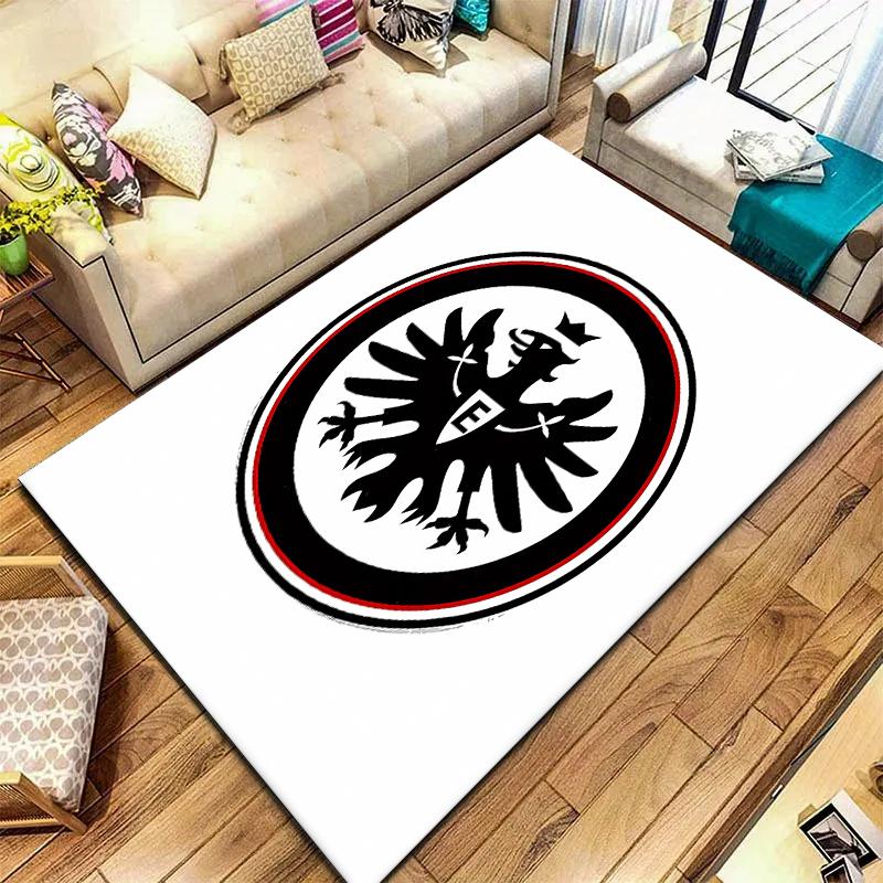 2026 Nowy Frankfurt Dywan Piłkarski do Salonu Sypialni Dekoracja Domowego Sofy, Mata Podłogowa Antypoślizgowa dla Dzieci H4