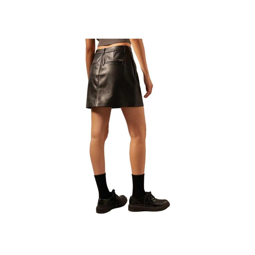 Calvin Klein Trendy Street A-Line Mini Casual Skirt Women skirts Space-Black J224190