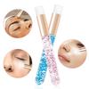 Wholesale 5pcs Eyelash Cleaning Brush Lash Wash Shampoo Clean Applicator Crystal Microbrush Eyebrow Lash Makeup Brush Extension