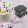 10pcs Portable Storage Box Mini Tin Organizer for Jewelry Candy Cookies Travel Goodie Case Biscuits Packing Gift Packaging
