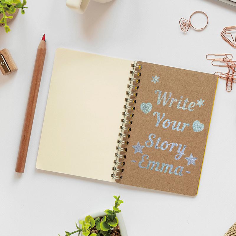 6 Sheets Craft Letter Stickers, 1080 PCS Glitter Script Alphabet A-Z Vinyl Self Adhesive For Gift Wrapping, Party Cards, Wedding