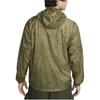 Nike Casual Camouflage Print Long Sleeve Jacket Men Outerwear Khaki DO6269-334