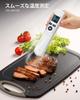 ERICKHILL Stick & Infrared Thermometer, Large LCD Screen, 2-in-1 Non-Contact Thermometer, -50℃ to 550℃, Adjustable Emissivity
