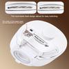 Electric Nail Clippers with ABS Safety Handle and AntiSlip Grip for Secure Nail Cutting Experience at Home or Travel