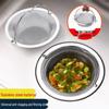 Universal Stainless Steel Kitchen Sink Strainer and Vegetable Washing Basin Filter