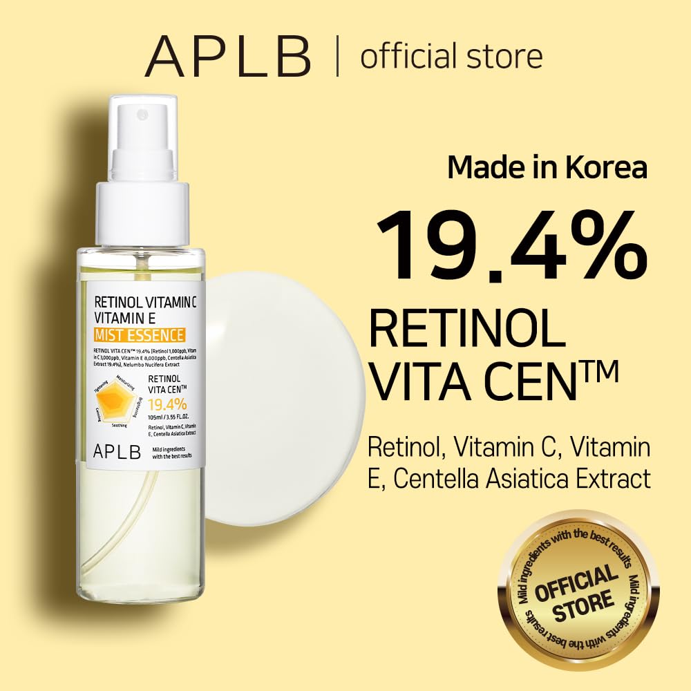 [APLB Official] Retinol Vitamin C Vitamin E Mist Essence 105ml