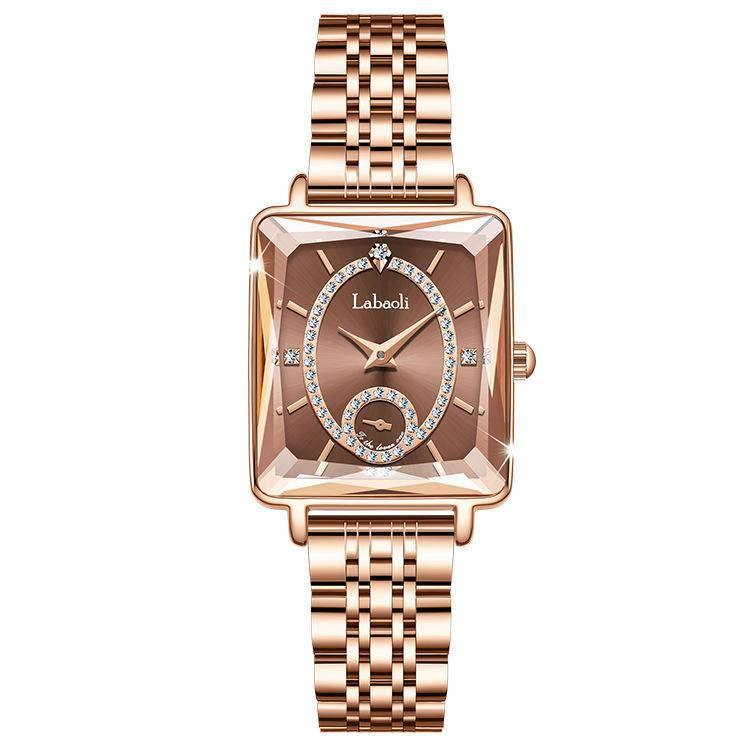 

Роскошные женские часы Водонепроницаемые женские часы со стальным браслетом