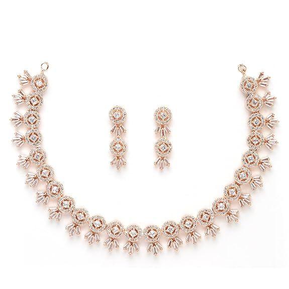 

Жіночий Американський Набір Прикрас З Інкрустацією Каменями та Деталями Сережок Для Жінок та Дівчат