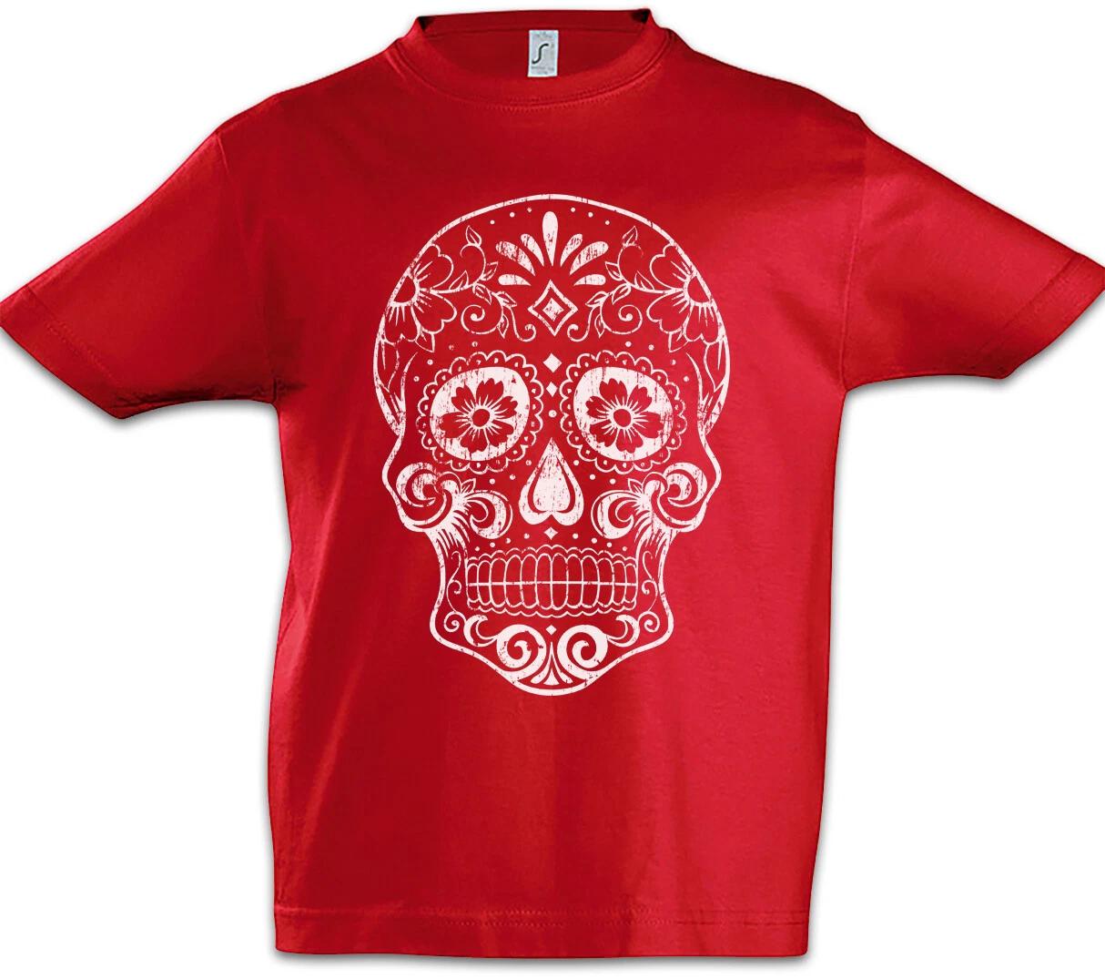 Mexican Skull V Kids Boys kids boys T-Shirt Mexico Latino Mexico Skull Skull 150