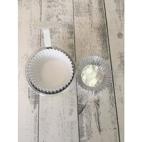 Yamato Bussan Bento Cups, Aluminum Cups, Value Pack, Silver, Size 8, Disposable Side Dish Cups, 162 Count