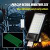 Rechargeable MINI LED Flashlight Worklight Keychain Light Camping Lamp Easy To Carry Multiple Lighting Modes Waterproof Material
