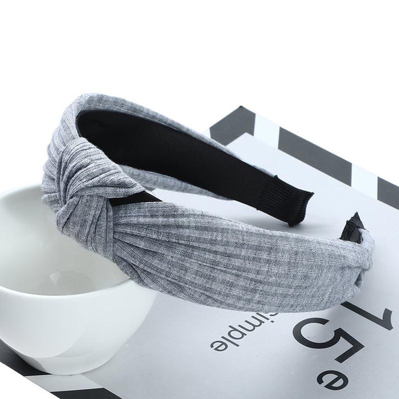 Women Hairbands Fashion Vintage Knitting Twisted Knotted Headband Wide Hairbands Accessories 1 Pc