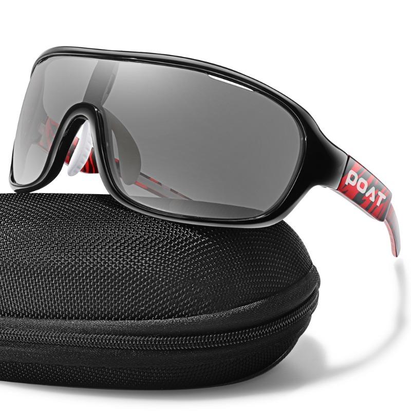 Men Women Polarized Photochromic Outdoor Windproof Road Cycling Eyewear Sports Cycling Fishing Sunglasses