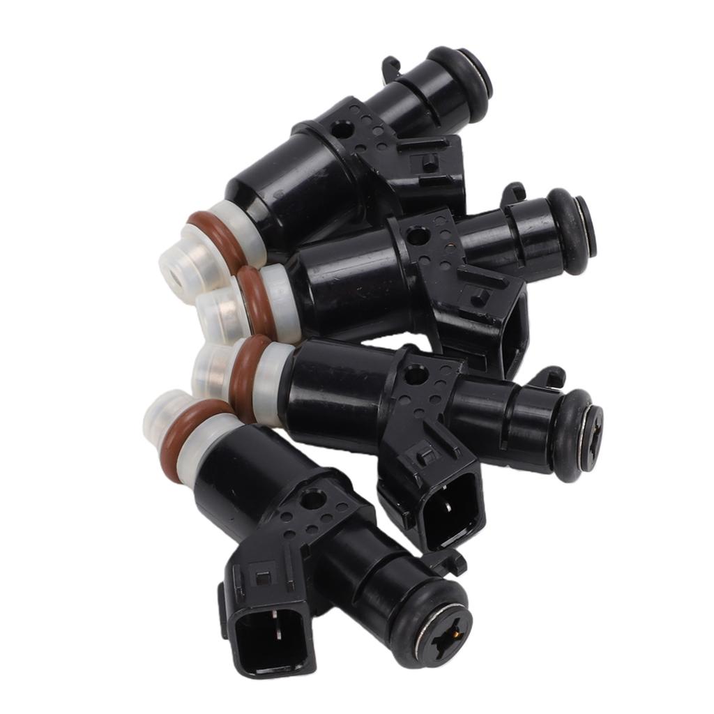 4PCS Fuel Injectors 16450 R2E L01 High Performance Precise Atomization Spray Holes Car Fuel Injector Nozzle