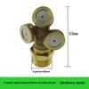 Fine Mist High-Pressure Copper Nozzle for Dust Control and Cooling In Construction and Agriculture