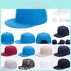 Chapéu Snapback Clássico Liso com Ajuste Regulável Para Homens e Mulheres