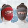 Winter Warm Face Mask with Goggles Anti Dust Cycling Bicycle Ski Mask for Men Women Cold Weather Outdoor Sportmask
