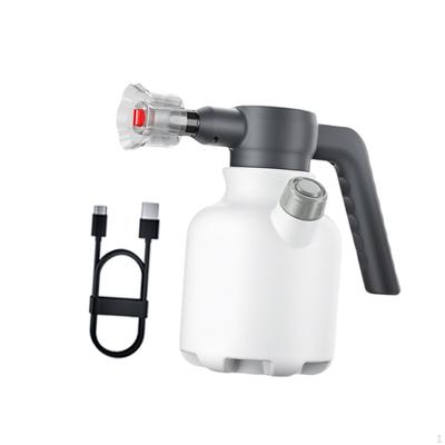 Electric Foam Sprayer Spray Bottle Pressurized Sturdy Professional 2L USB Charging Portable for Car