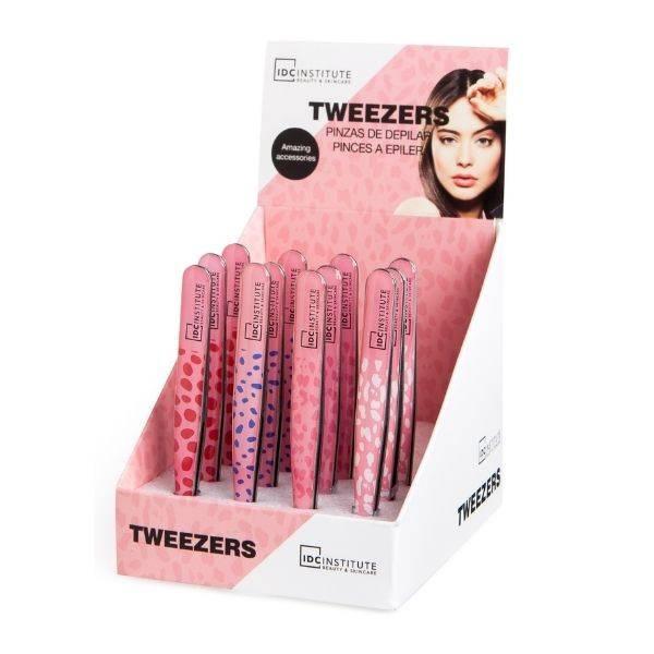 IDC Tweezers pęseta do brwi ukośna 1 szt