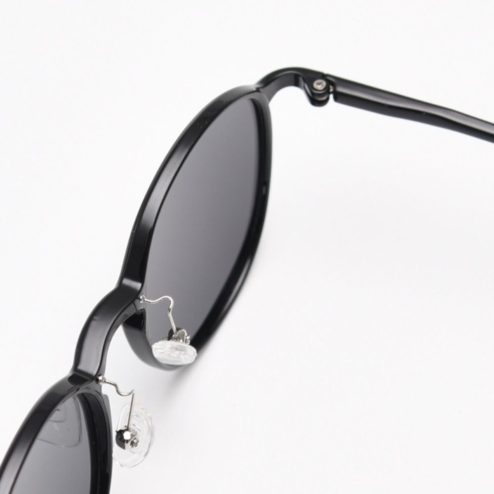 Round Frame UV Resistant Glasses Classic Driving Sunglasses Lightweight Casual Eyewear  Travel