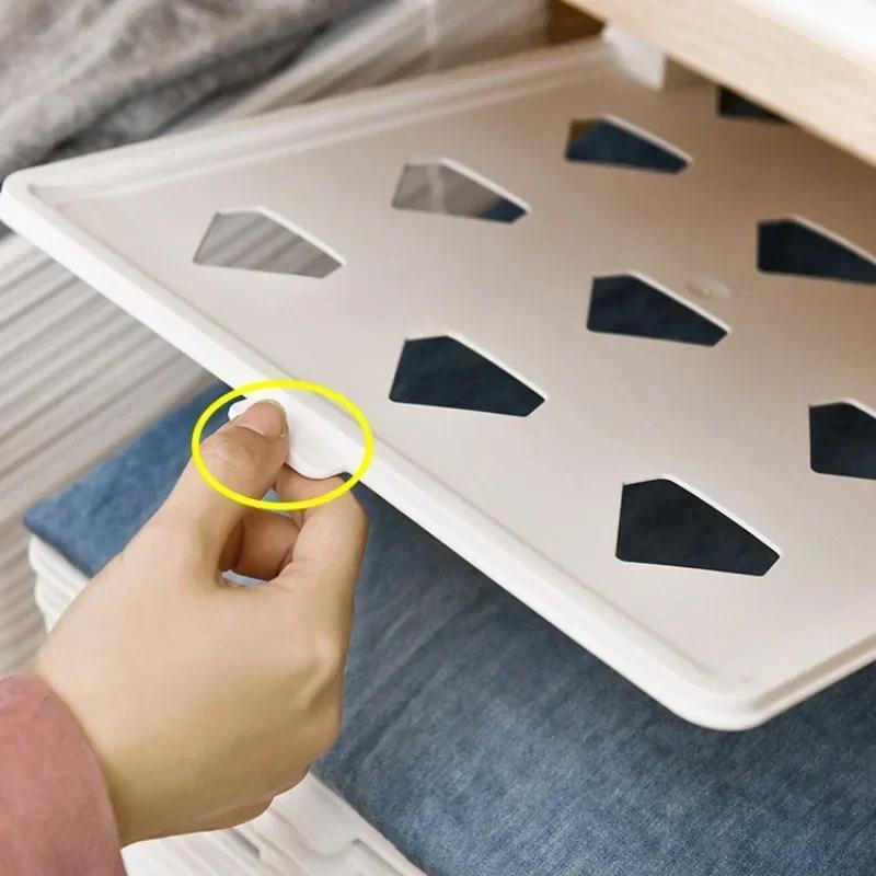 T Shirt Folding Board Stackable Clothes Organizer Clothing Dividers For Wardrobe Closet Home Daily Use Clothing Storage Supplies