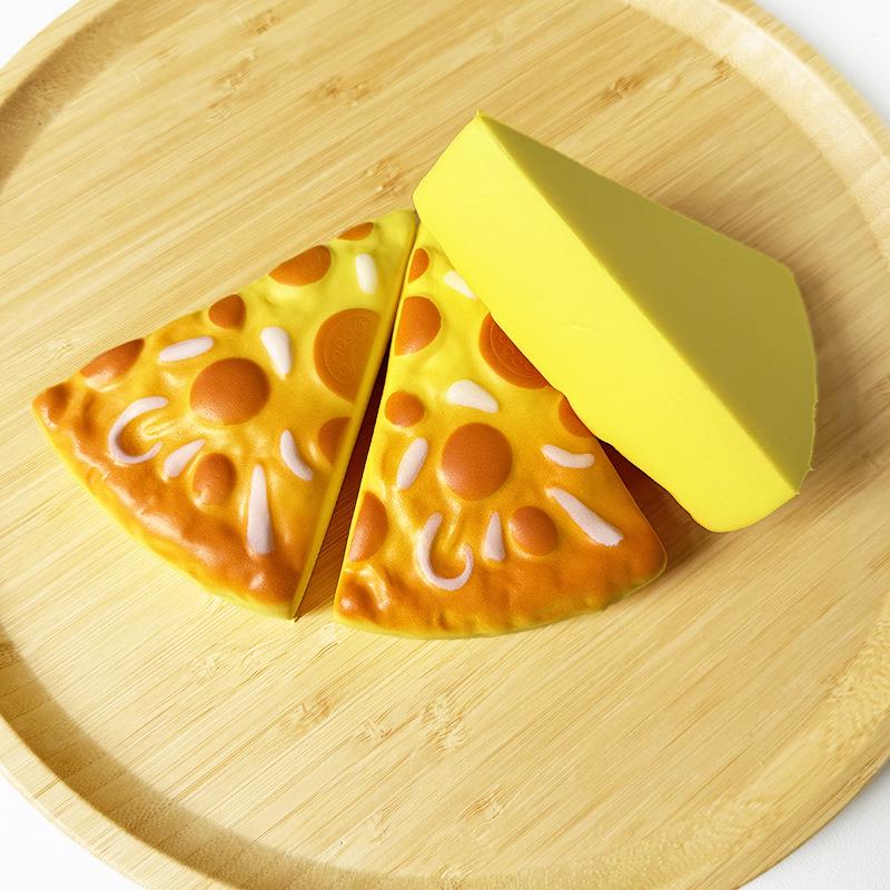 Slow Rebound Squishy Croissant Toy with Milky Scent - Stress Relief & Soft Feel