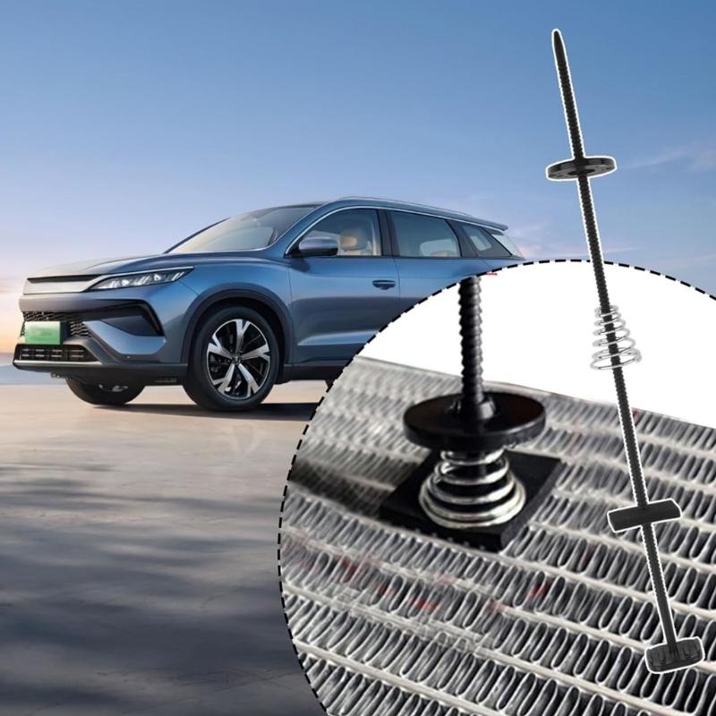 Radiator Fan Mount Zip Ties Clip Electric Transmission Coolers Tie Strap Easy Installation Universal Car Fan Mounting Kit