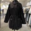 VOV Cotton Belted Half Trench Coat