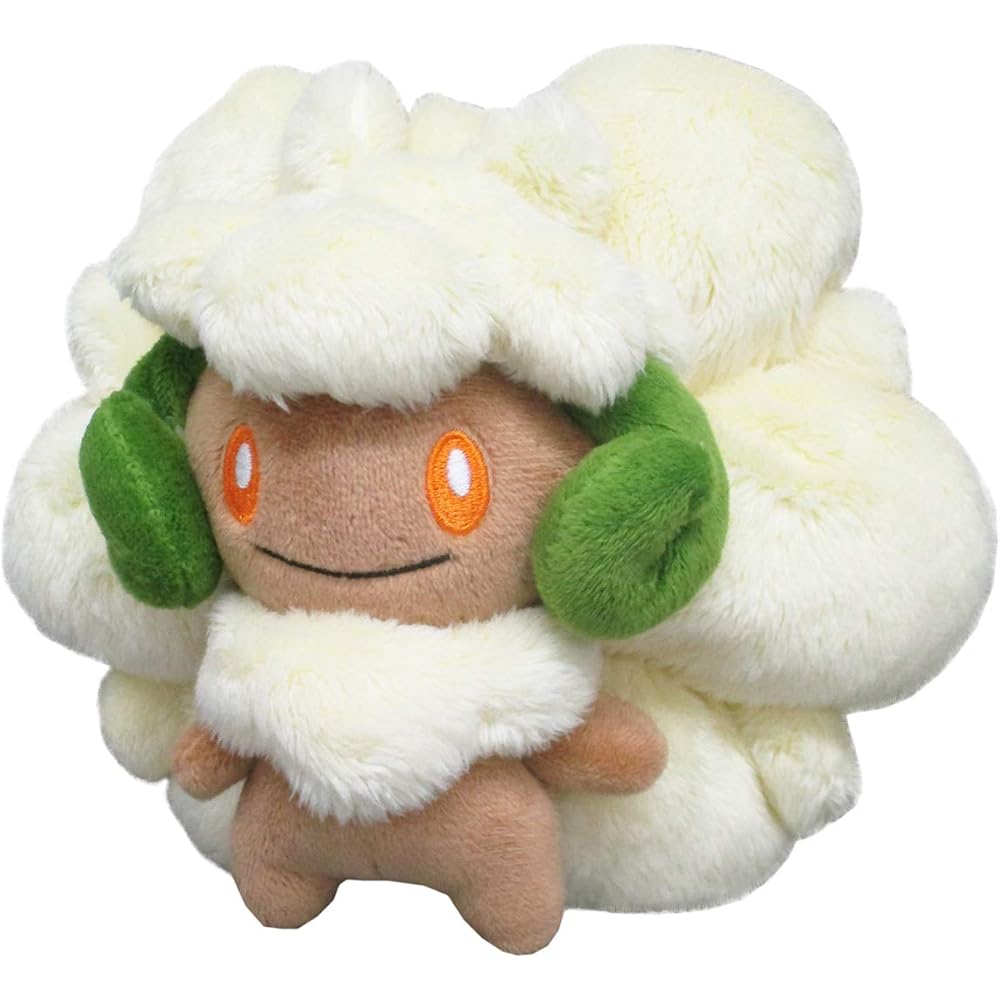 Sanei Boeki Pokmon All Star Collection Fluff Plush Toy Elfune 15x10.5x14cm