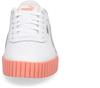 Women's Puma Carina 2.0 Sneakers (385849) Puma White/hibiscus Flower/puma Gold
