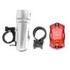 1 Set Front Back Set Bike Lamp 5 LED Bike Front Rear Light Set Riding Lights  for Mountain,Road Bike