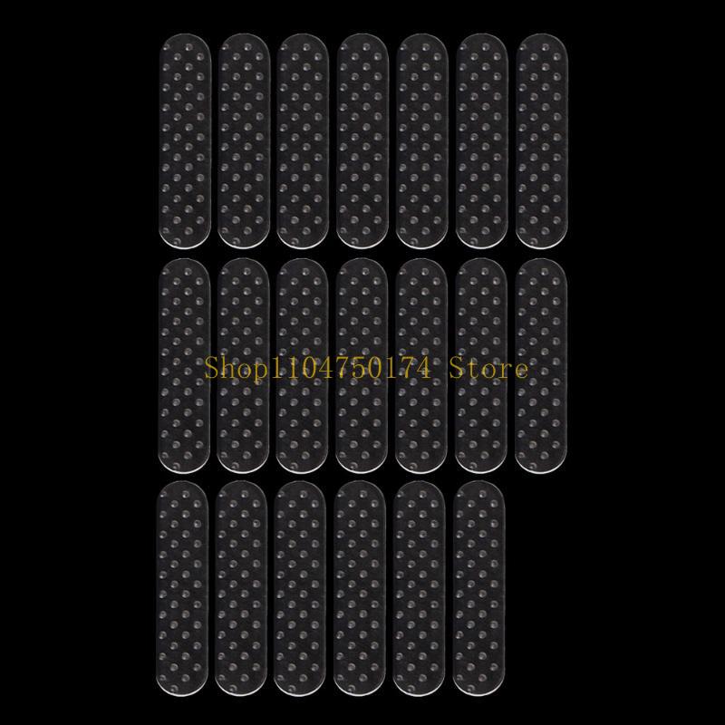 20Pcs Hanger Strips Non Slip Adhesive Tape Transparent Closet Accessories Top Sale