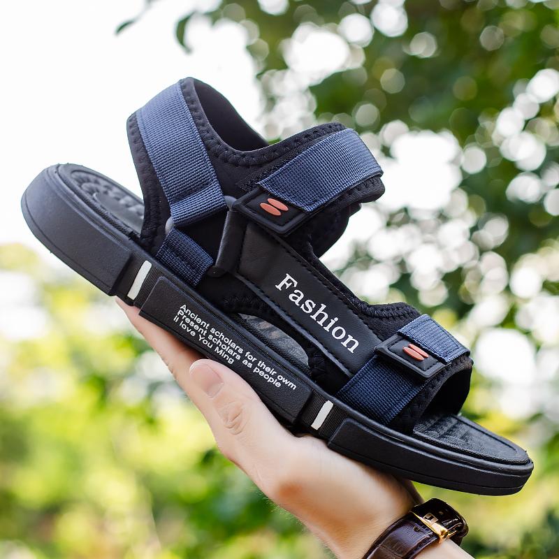 Cozyoutfit Fashion Comfortable Slippers Flip Flops for Men Large Size Casual Sandals 3 Colors