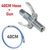 Grease Gun Coupler 10000 PSI Car Syringe Lubricant Tip Grease Nozzle for Repair NPTI/8 Oil Pump Quick Release Grease Tip Tool