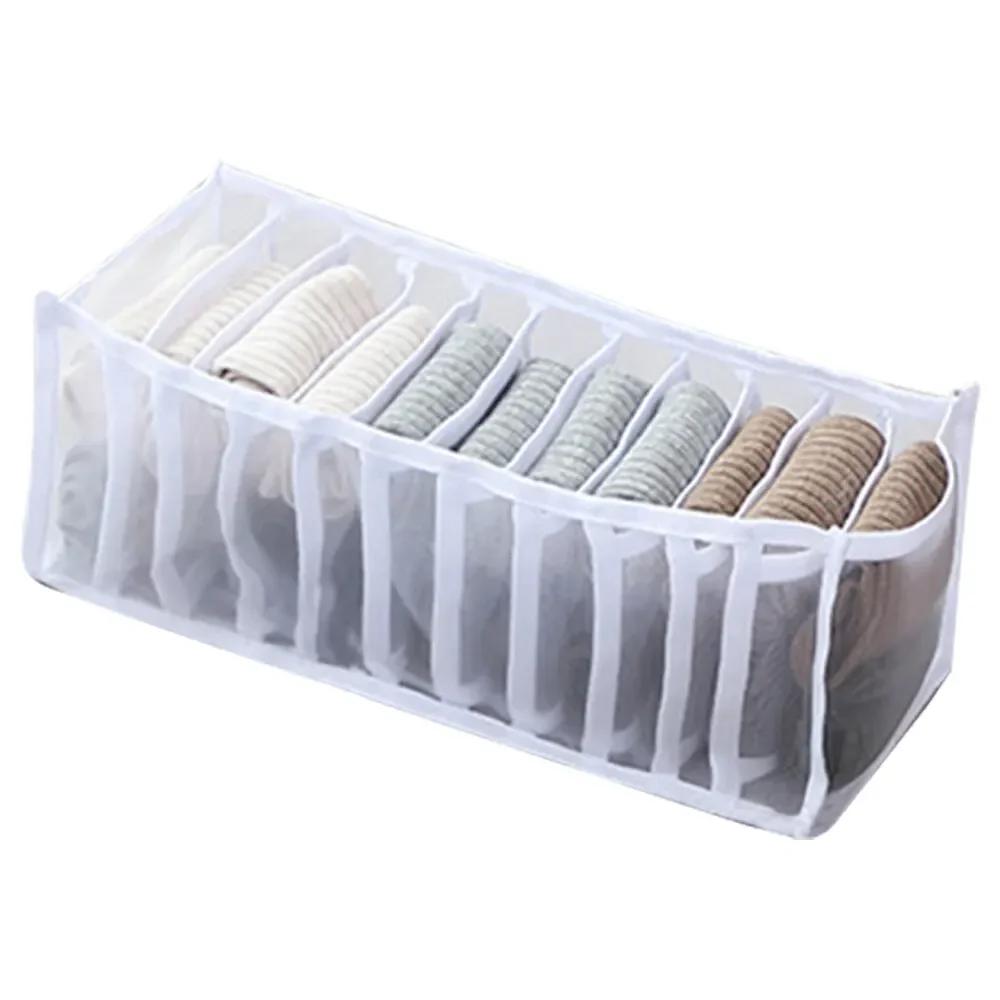 Jeans Socks Pants Storage Compartment Boxes Drawer for Closet Wardrobe, Clothes Separation Organizer