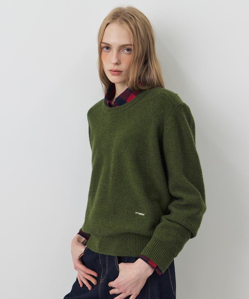 CITYBREEZE Wool Essential Round Neck Knit_5 Colors