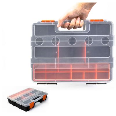 AssortedColor Portable Parts Organizer Box Convenient Storage Solution For Tools Space Saving Boxes