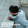 WRELS Thermal Running Hat Beanie for Men Women Thick Knitted Unisex Winter Windproof Hat Warm Soft Lightweight Beanies Skull Cap