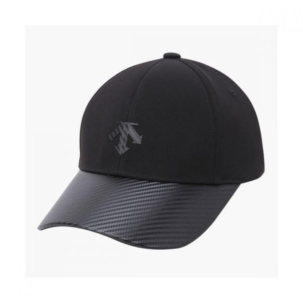 

DeScente Golf Men S Carbon Logo Ball Cap BLKGBLACK/FR