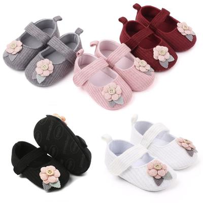 Weichsohlige Babyschuhe für Frühling und Herbst, Schuhe zum ersten Geburtstag für Mädchen, Schuhe im Prinzessinnen-Stil
