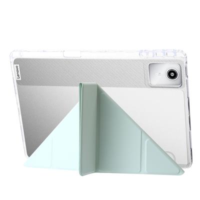 Für Lenovo Tab M11/Xiaoxin Pad 11 2024 Tablet-Hülle Origami-Ständer TPU+Acryl+PU Klapphülle