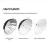 Godox UB Parabolic Reflector Umbrella: Large, Portable, Multifunctional Light for Studio and Outdoor Photography.